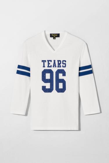 CAMISETA NÚMERO BOBBY GILLESPIE X ZARA - Blanco roto de Zara