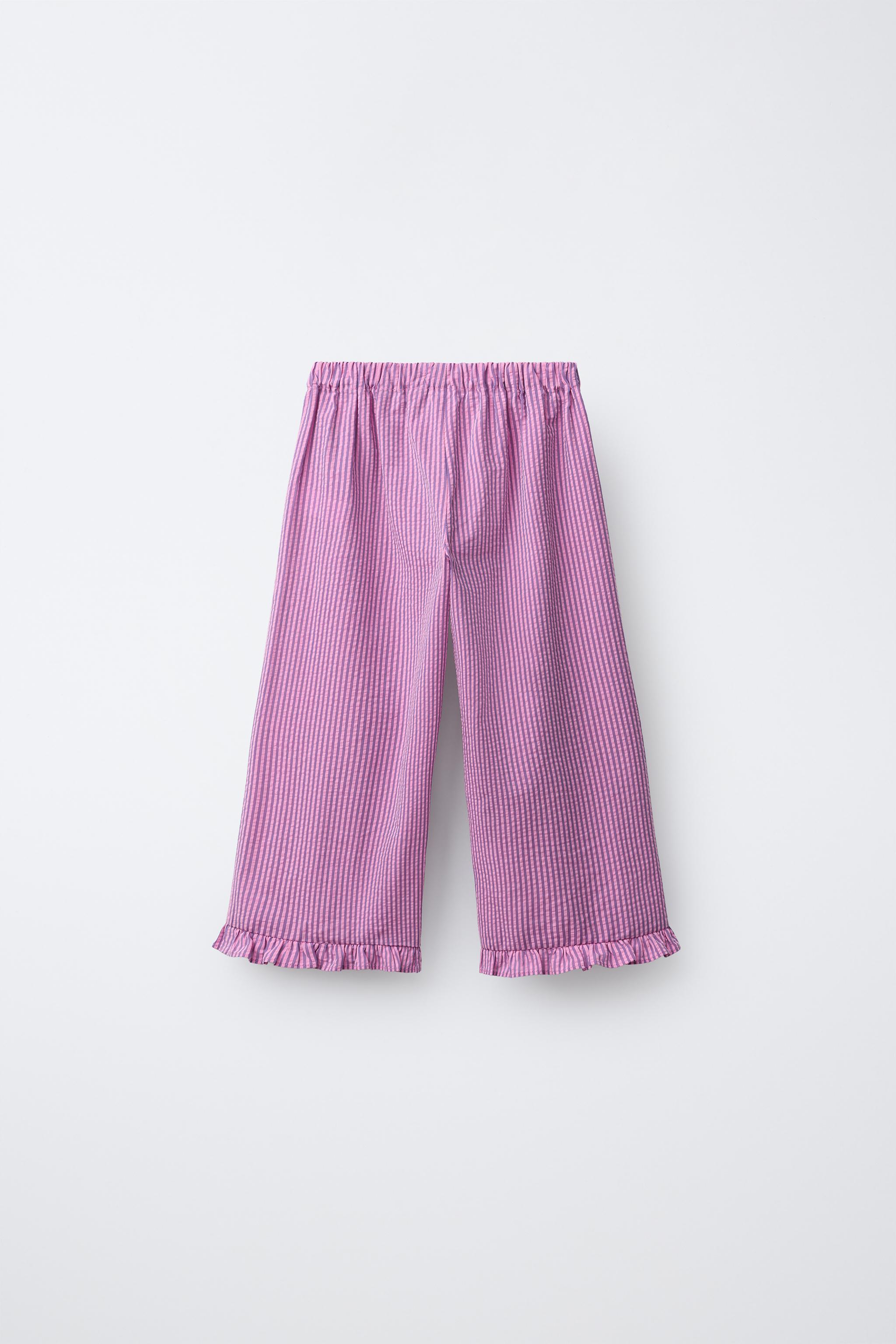 JUPE-CULOTTE RAYURES CŒUR