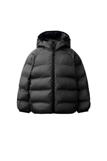 جاكيت ULTRALIGHT مقاوم للماء - أسود الخاص بـ Zara