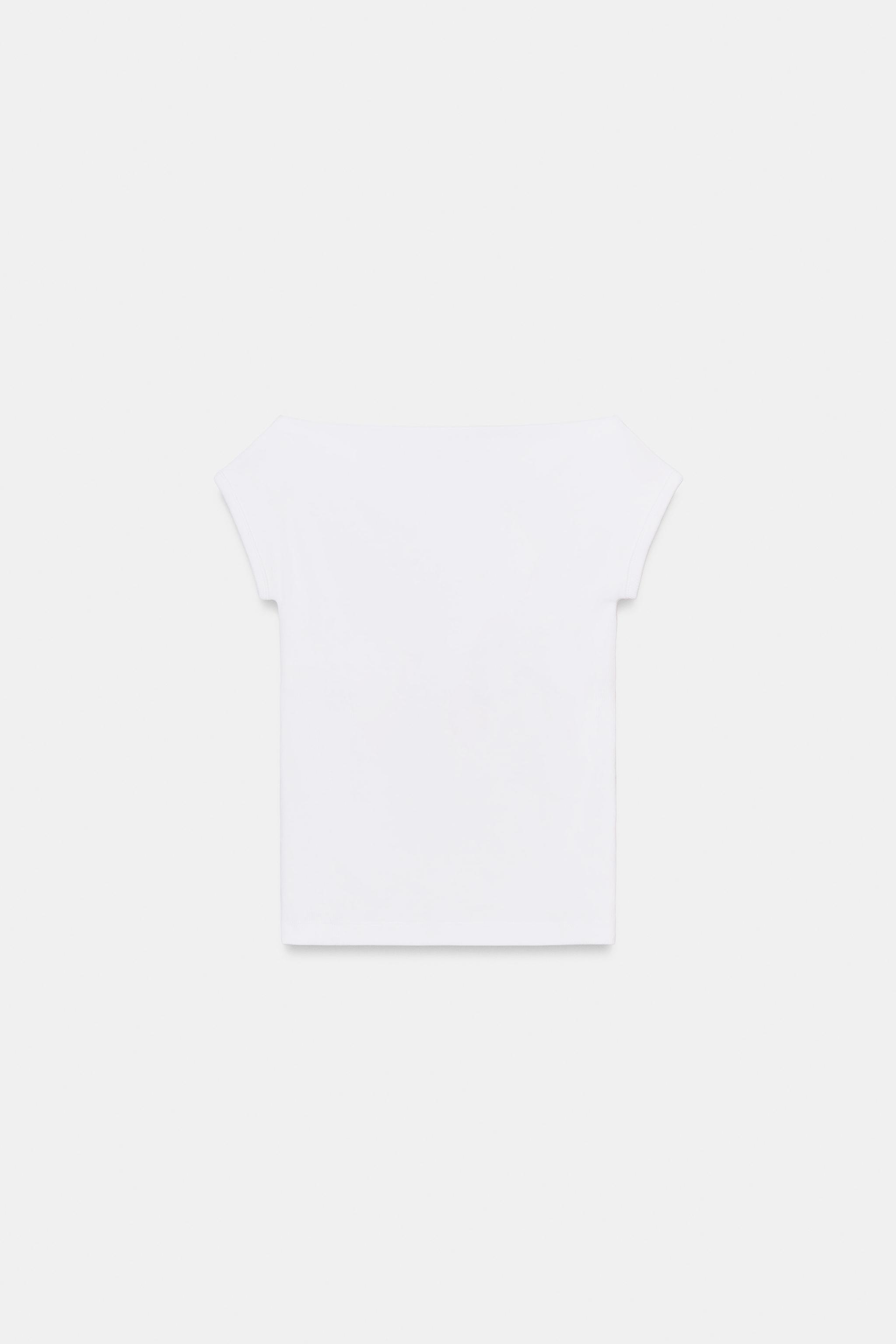 T-SHIRT COL BATEAU
