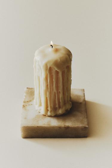(365 G) INCENSE LEATHER SCENTED CANDLE - Bronze by Zara - Image 5