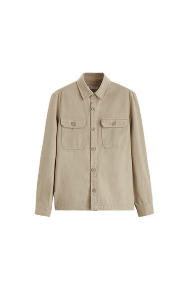 SOBRECAMISA BOLSILLOS
