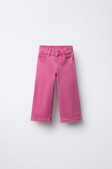 PANTALÓN SARGA CULOTTE - Rosa de Zara