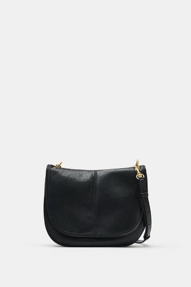 SOFT CROSSBODY BAG - Black by Zara