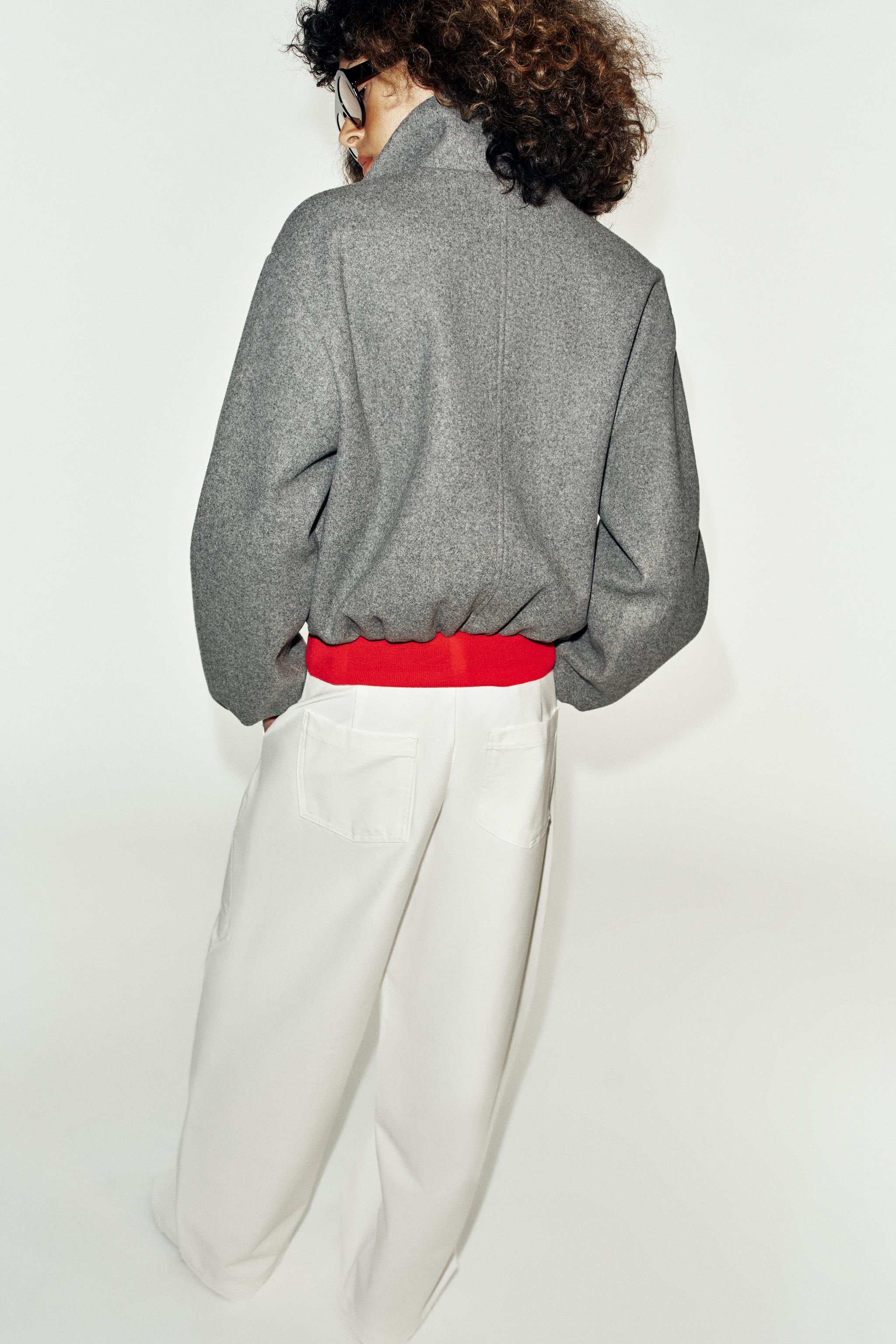 Zara Soft Bomber Ceket görsel 4