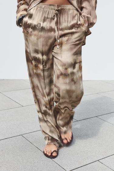 TIE-DYE TROUSERS - Multicoloured by Zara - Image 1