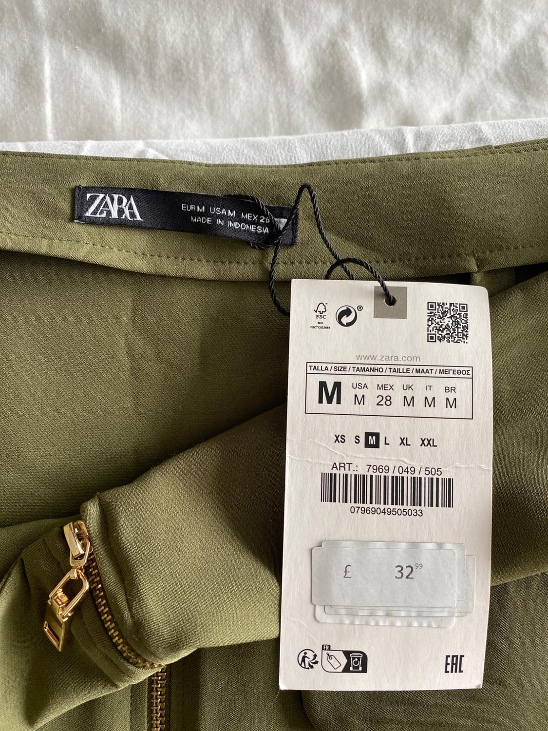 CARGO MIDI SKIRT WITH ZIP - Image 6