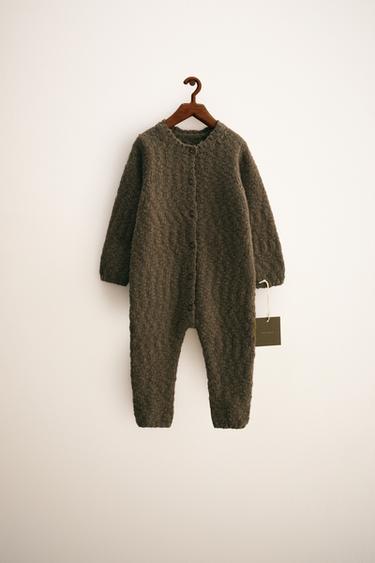 ZARA TIMELESS - WOOL JUMPSUIT - Dark khaki by Zara - Image 0