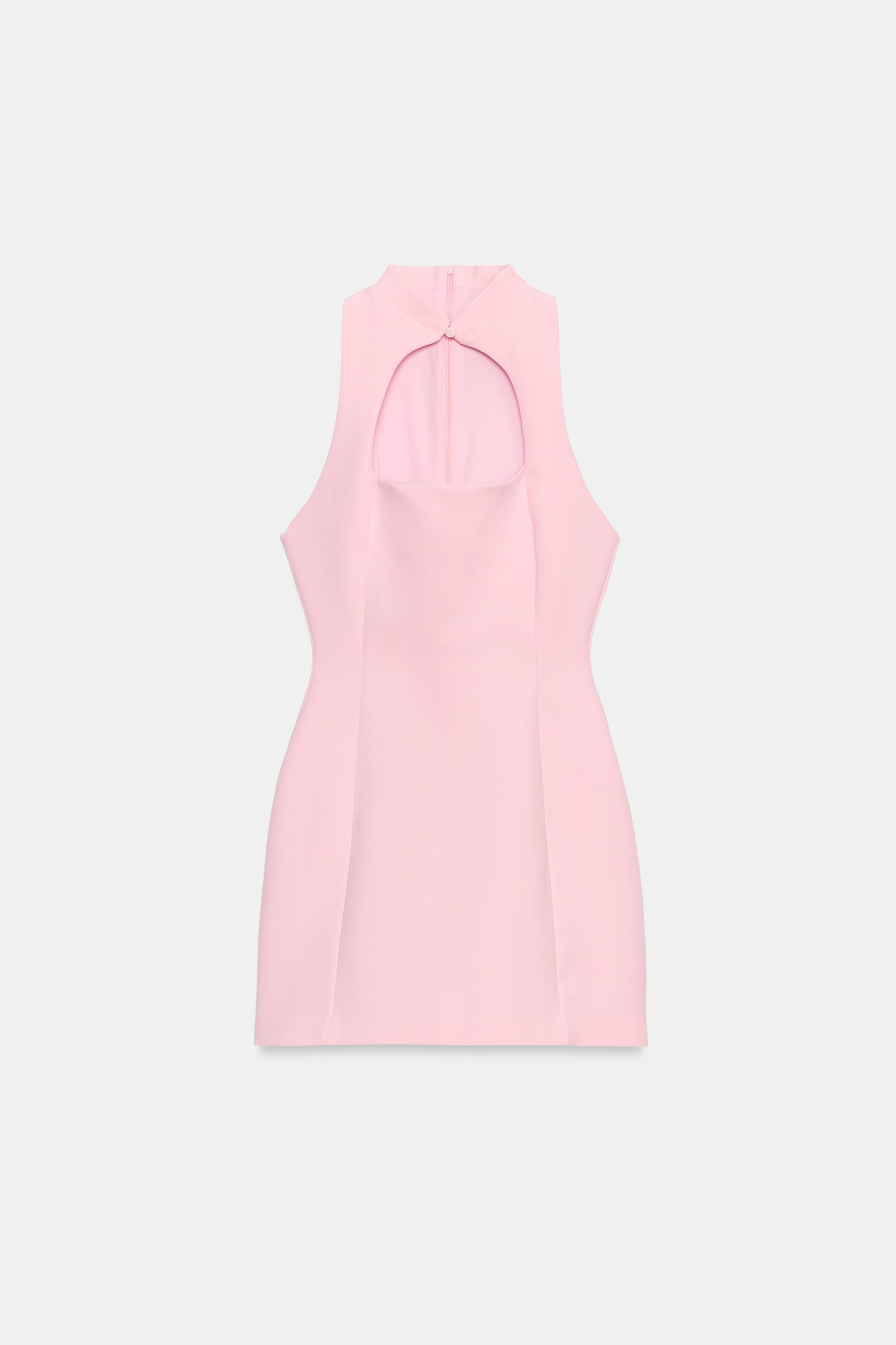Zara YIRTMAÇLI MİNİ ELBİSE görsel 6