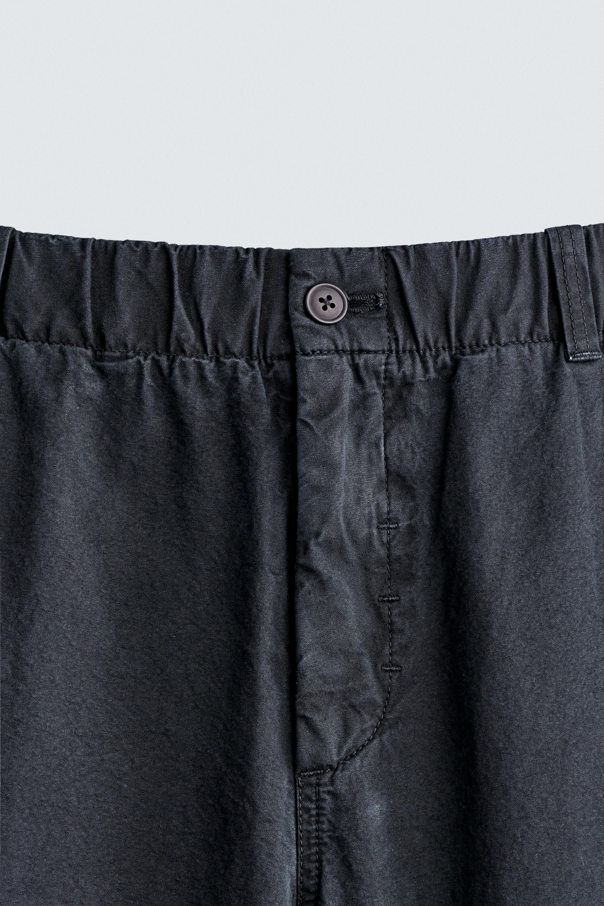 RELAXED FIT PARACHUTE PANTS