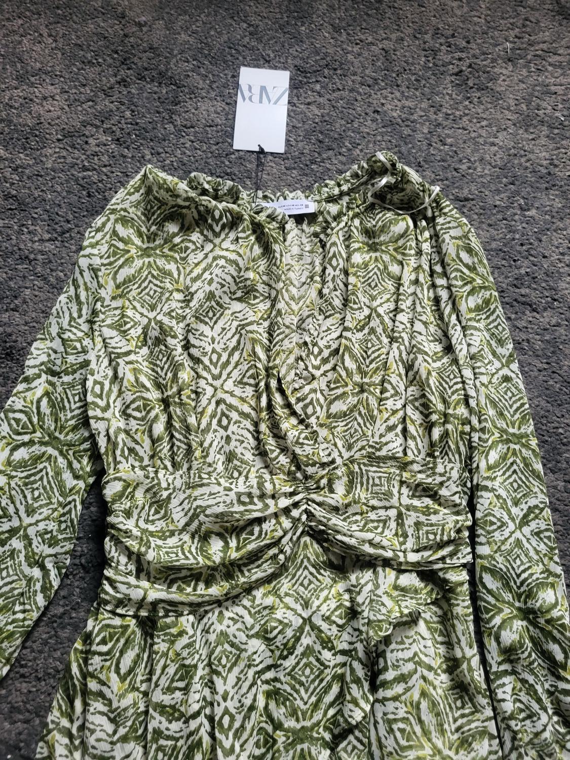 SHORT PRINTED DRESS - Image 4
