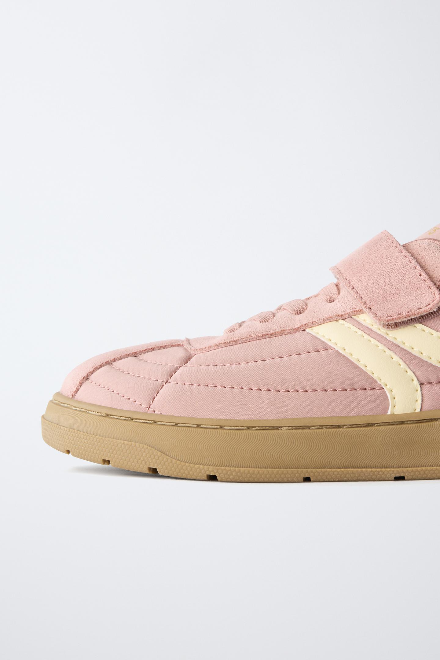 Детские кроссовки Zara Barefoot, цвет: Розовый — фото 5