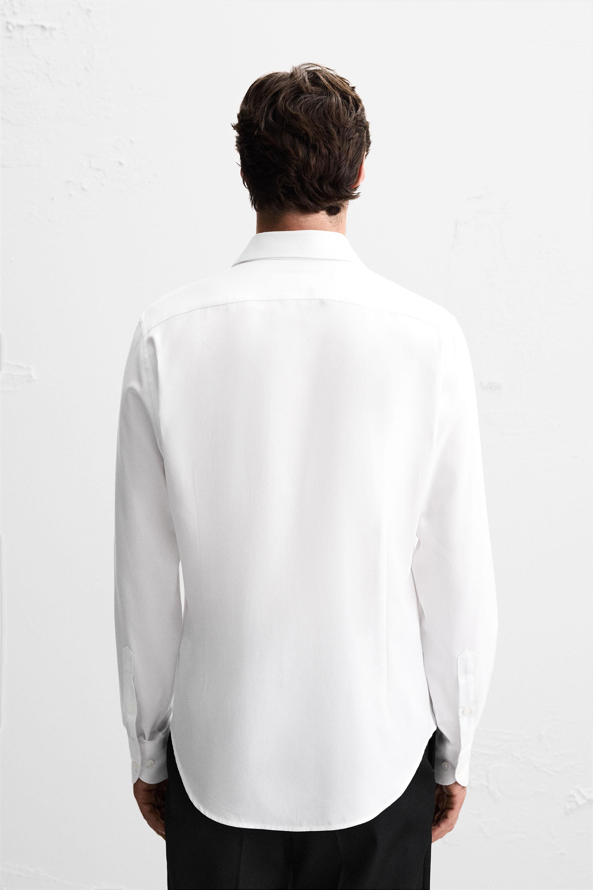 CHEMISE SLIM FIT STRUCTURÉE