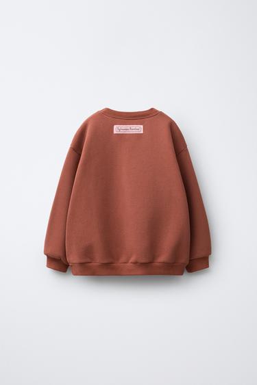 SYLVANIAN FAMILIES ® PATCH SWEATSHIRT - Light brown by Zara - Image 1