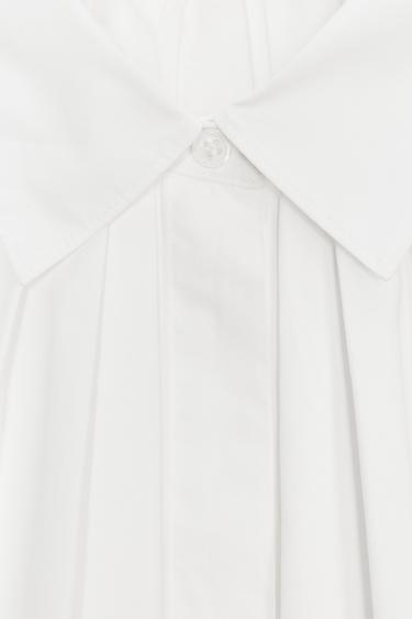 CHEMISE PLIS MANCHES BOUFFANTES ZW COLLECTION - Blanc de Zara - Image 6