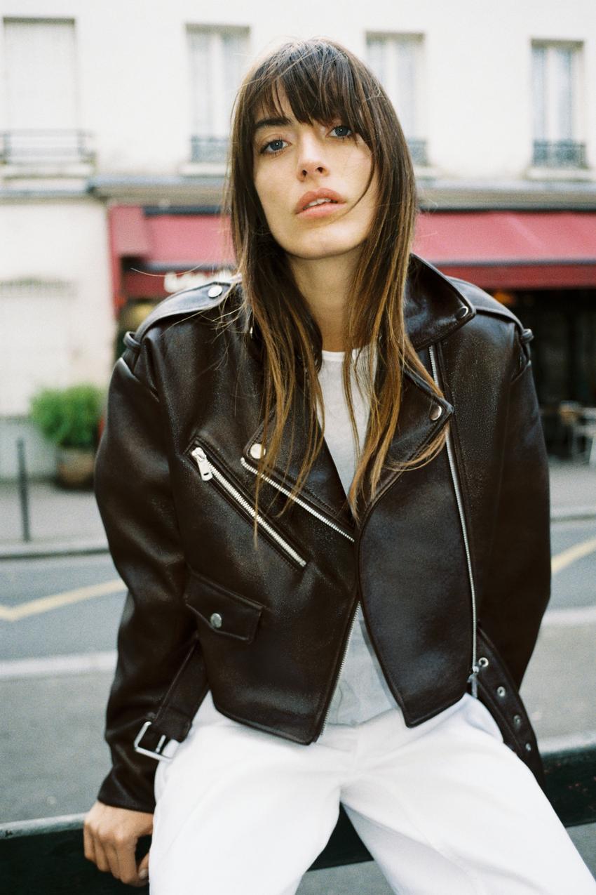 SHINY BIKER JACKET