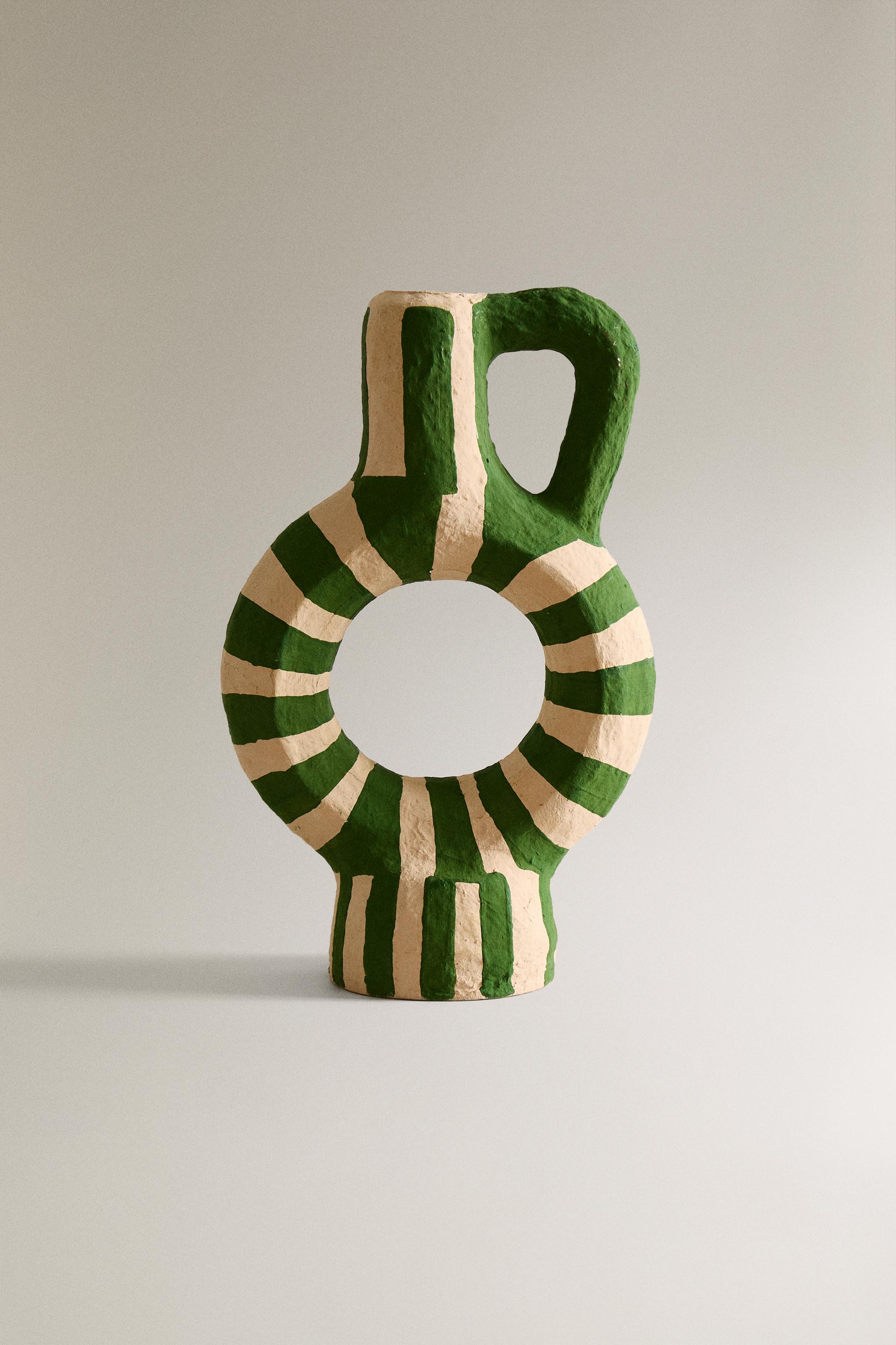 PAPIER-MÂCHÉ CANDLESTICK