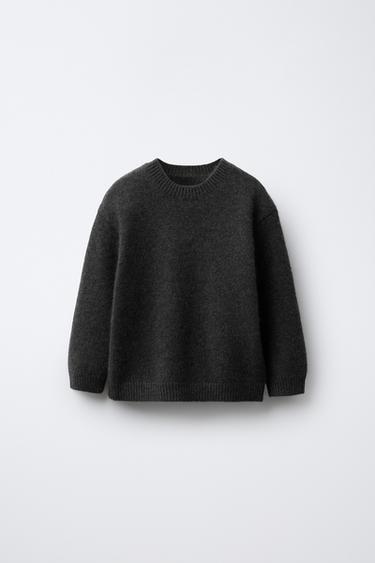 JERSEY 100% CASHMERE BENSIMON ® X ZARA  - Antracita oscuro de Zara