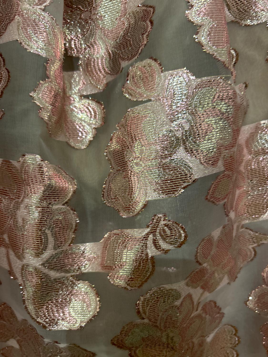 ZARA STUDIO LIMITED EDITION JACQUARD METALLIC SKIRT - Image 5