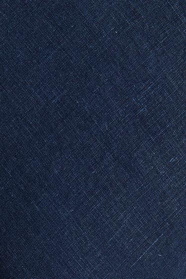 HOUSSE DE COUSSIN LIN BORD - Bleu de Zara - Image 2