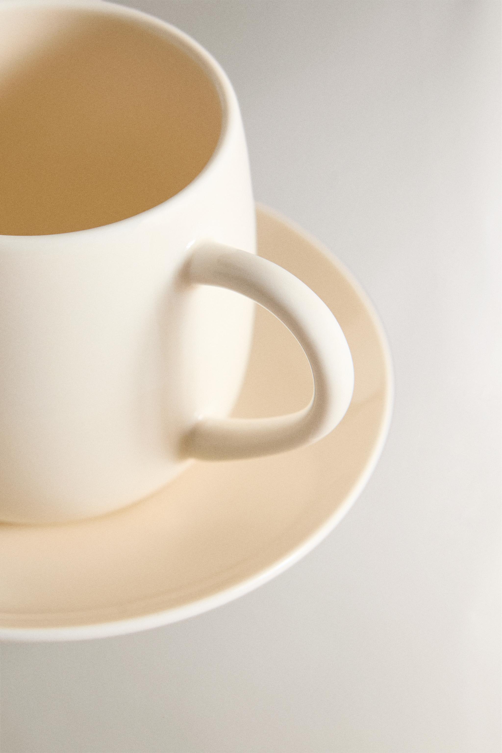 PLAIN STONEWARE COFFEE CUP