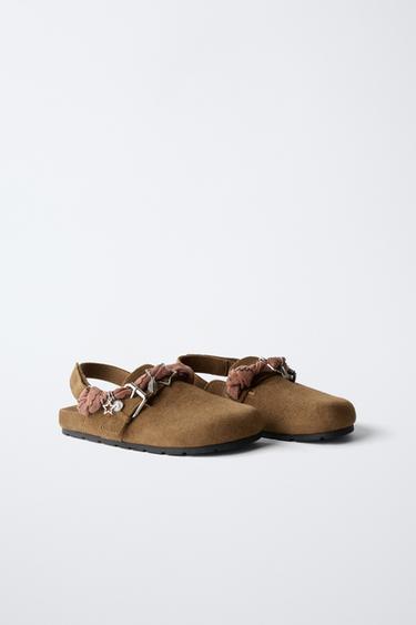 SABOTS BANDANA - Marron de Zara - Image 2