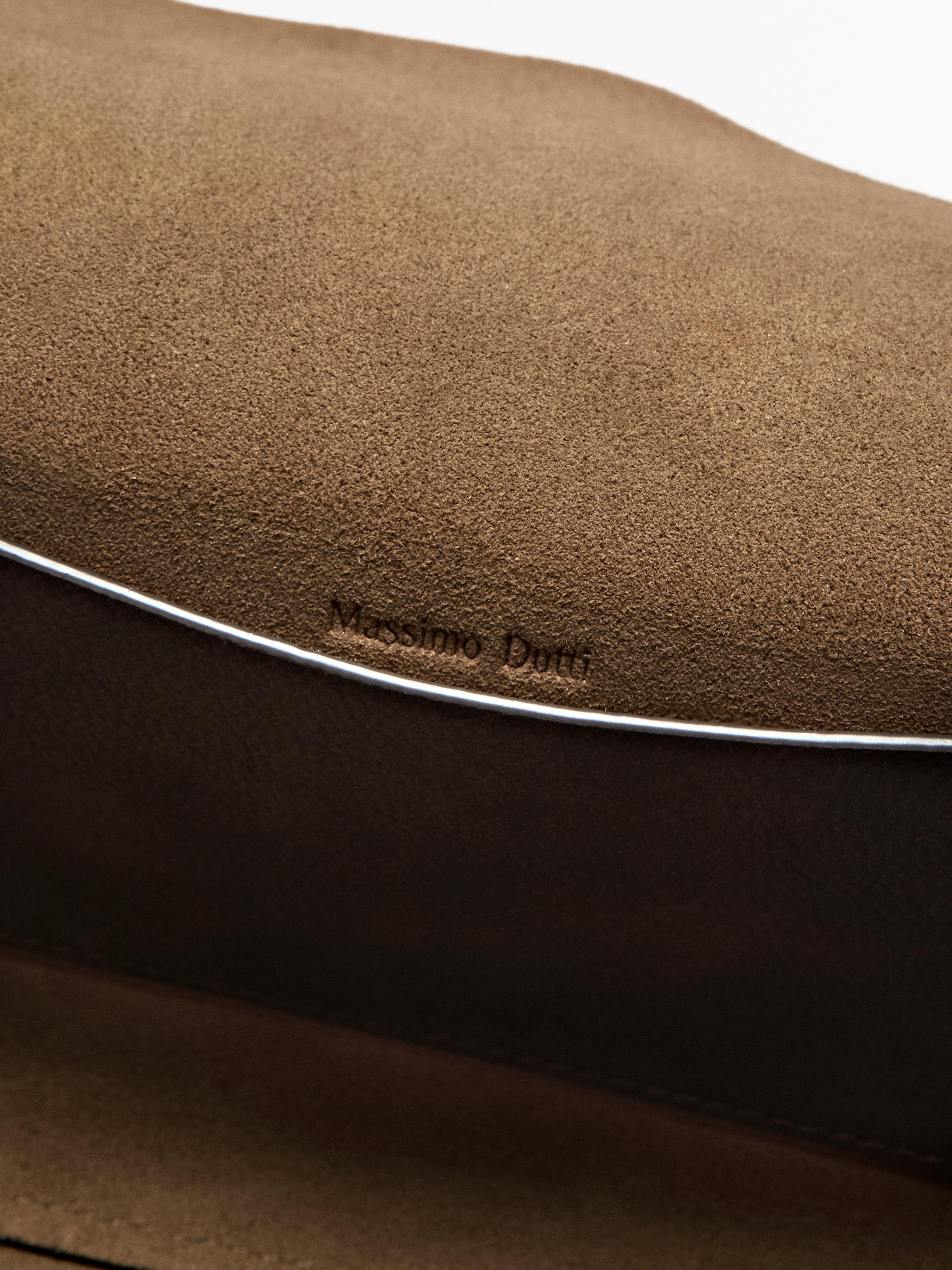 Nappa leather toiletry bag