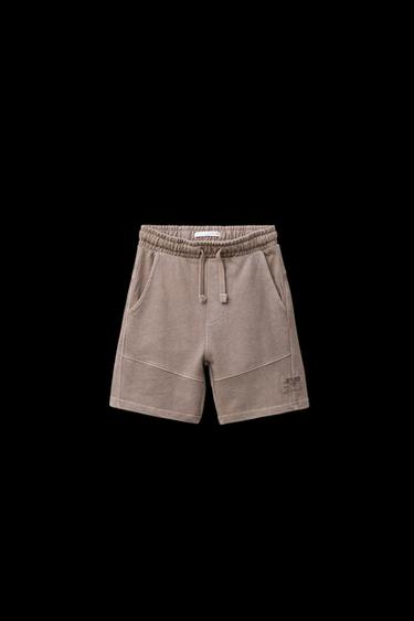 BERMUDASHORTS – GARMENT DYED - Hellrosa von Zara