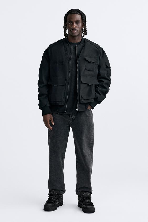 ZAPATILLA SKATE CUERDAS Negro ZARA Chile