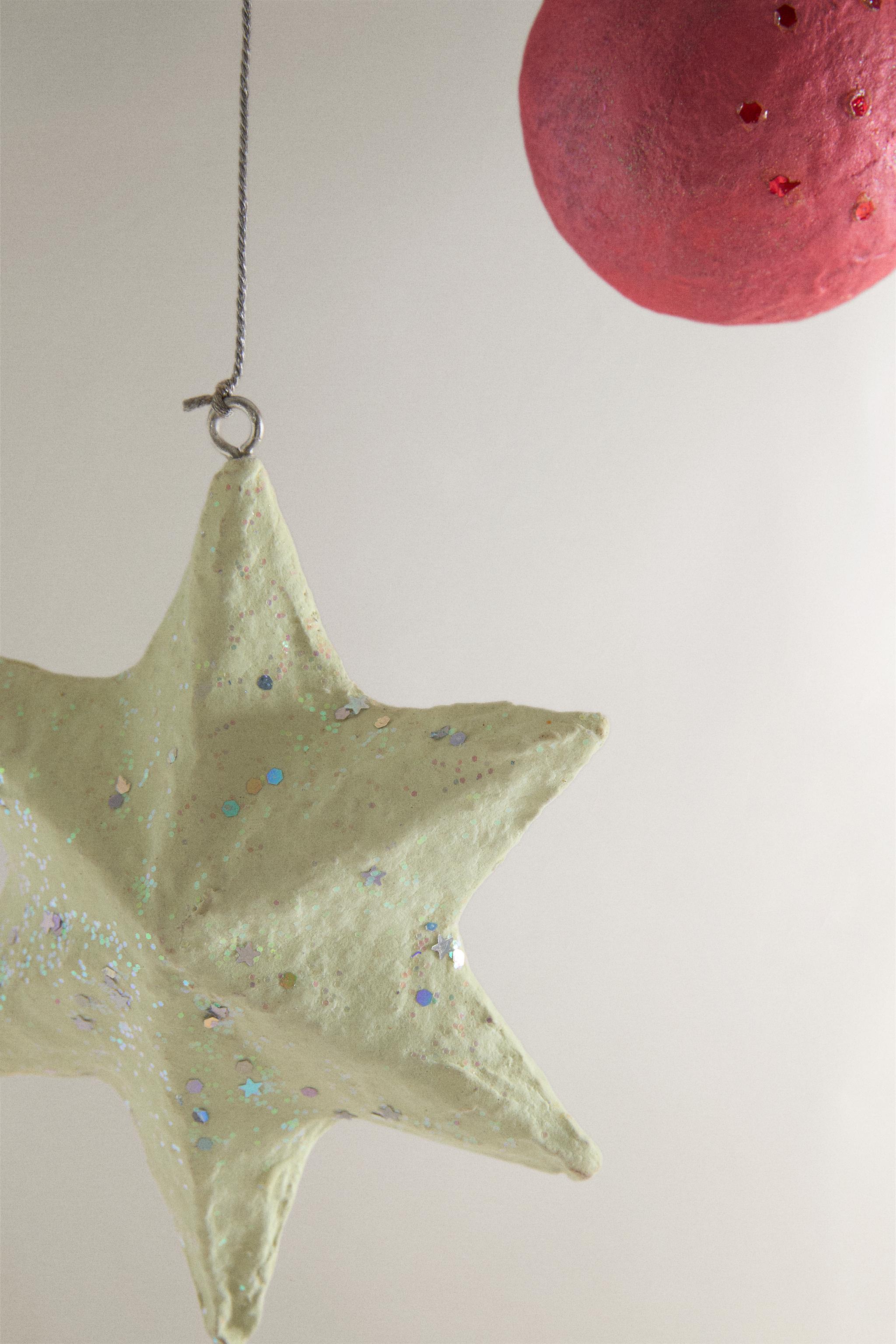 Zara KIDS' DECORATIVE SPACE HANGING ORNAMENTS (SET OF 3) — фото 3