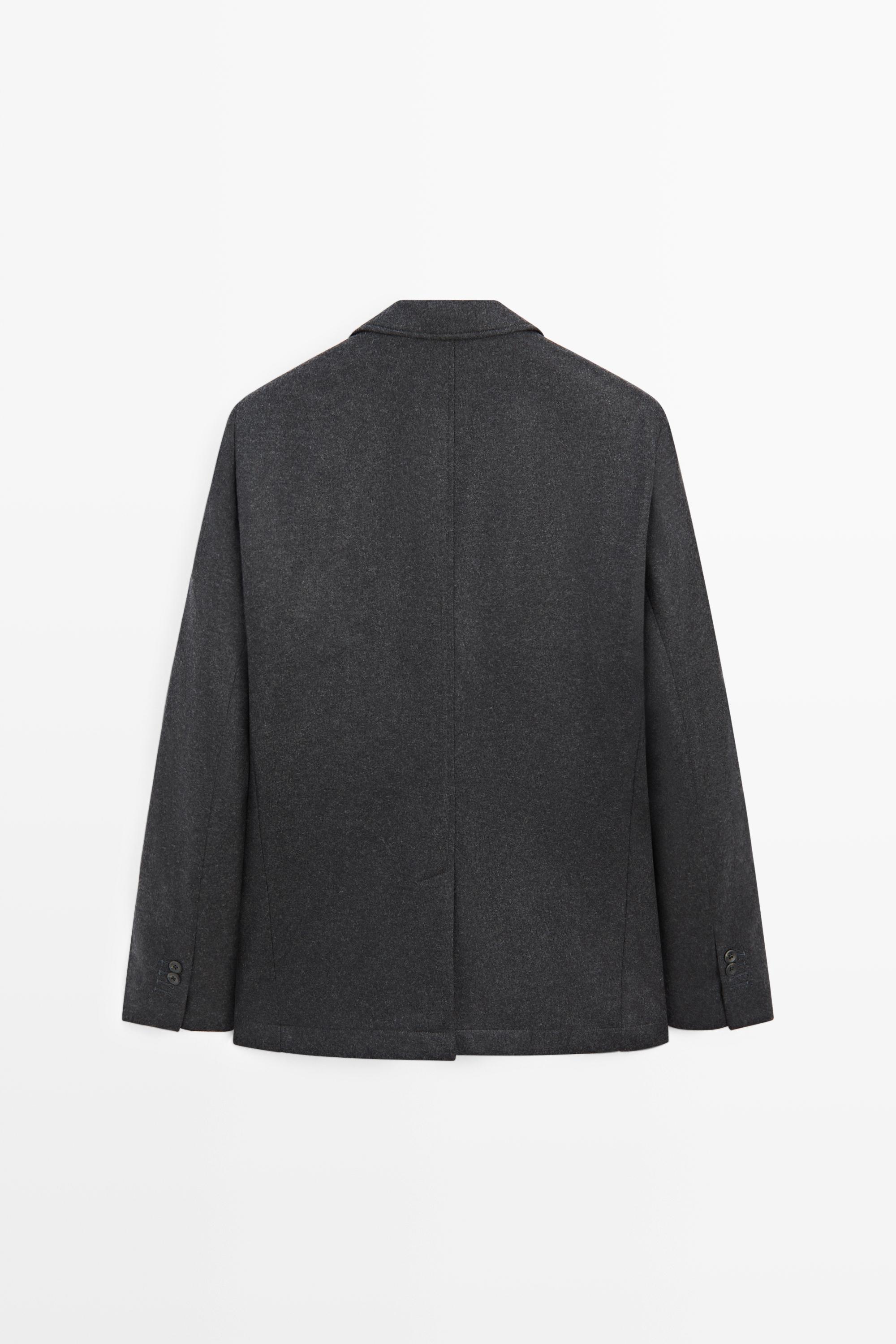 100% wool total look blazer