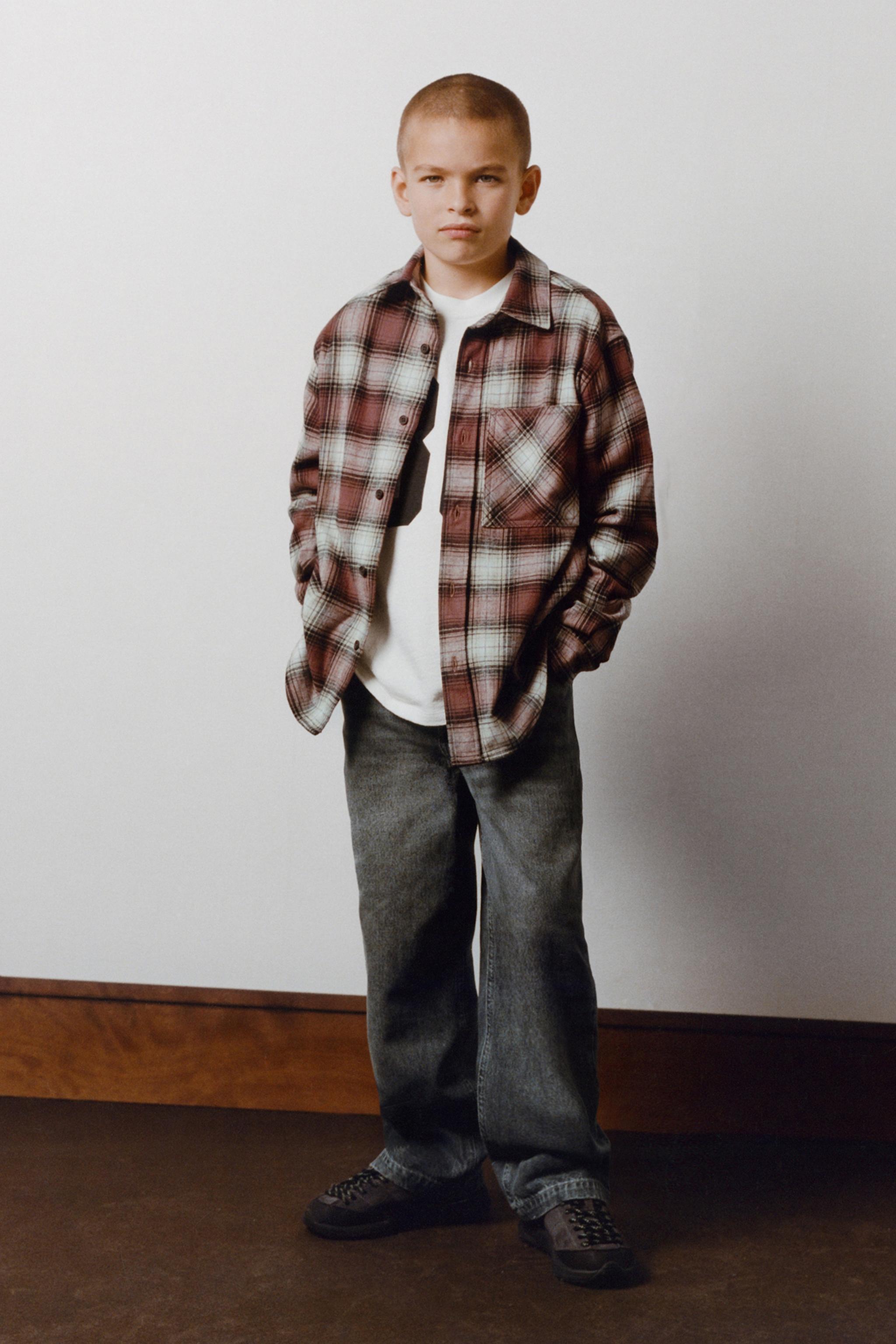 PLAID POCKET OVERSHIRT