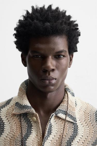 WAVY TEXTURED SHIRT - Multicoloured by Zara - Image 5