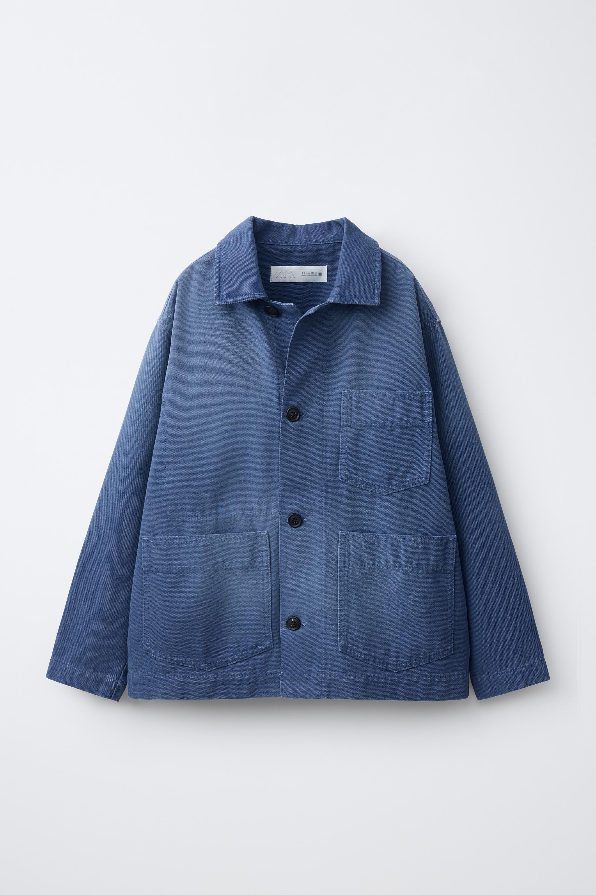 WASHED EFFECT OVERSHIRT