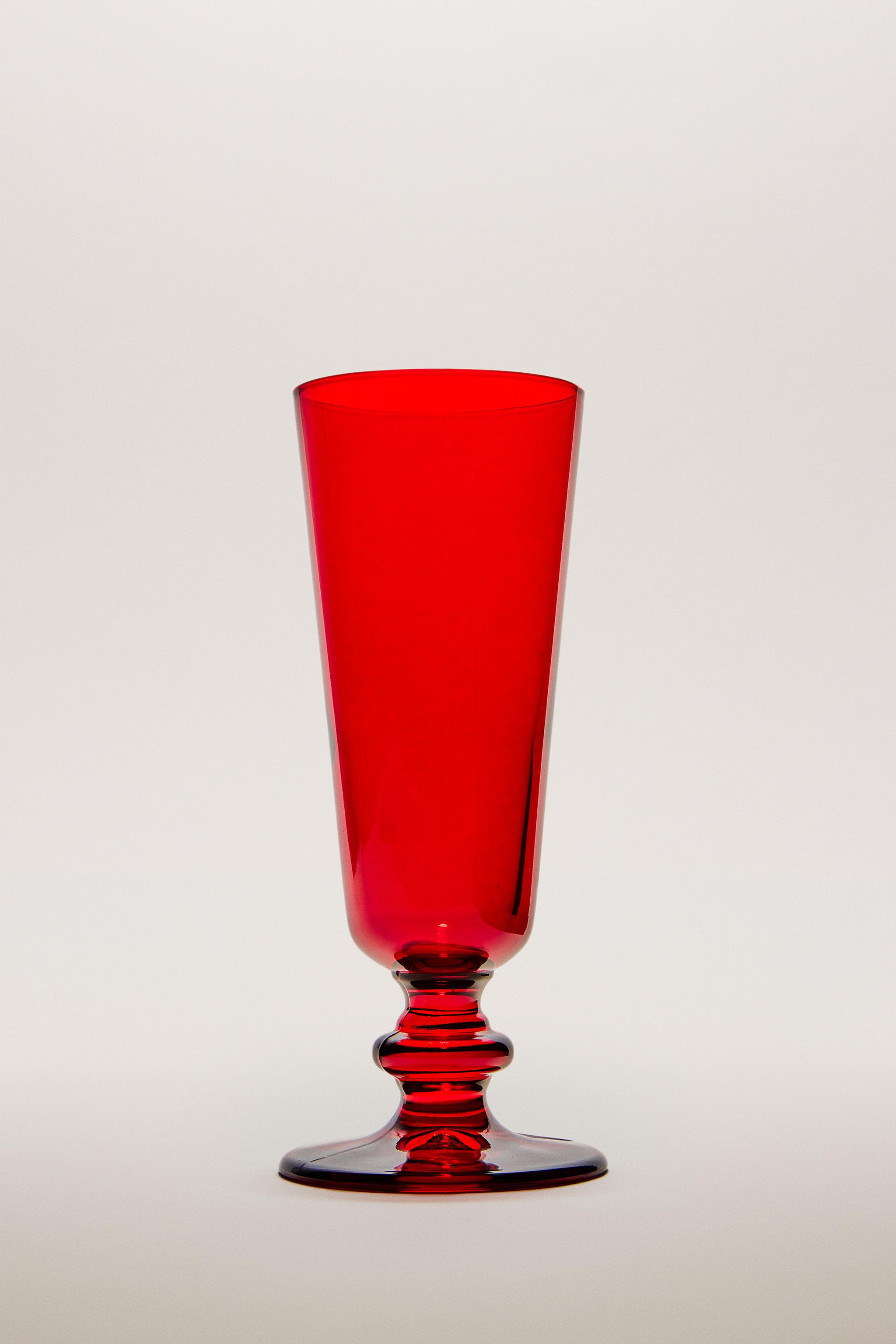 クリスマス フルートグラス - レッド | ZARA Japan / 日本