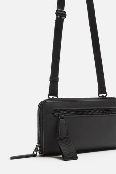 RUBBERISED WALLET - Black by Zara - Image 4