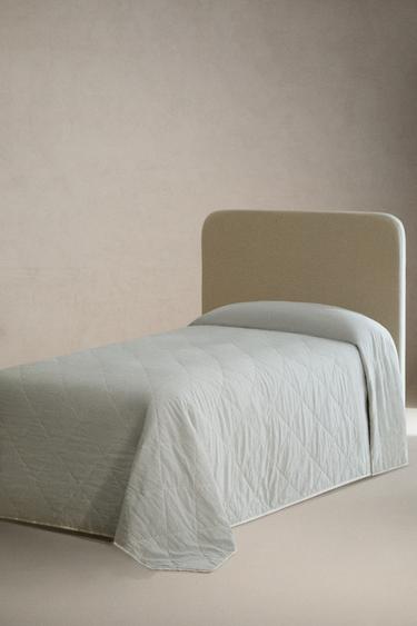 ÉDREDON ENFANT COTON RAYURES - Bleu de Zara - Image 1