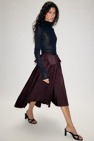 SAIA MIDI COM VOLUME - Borgonha da Zara