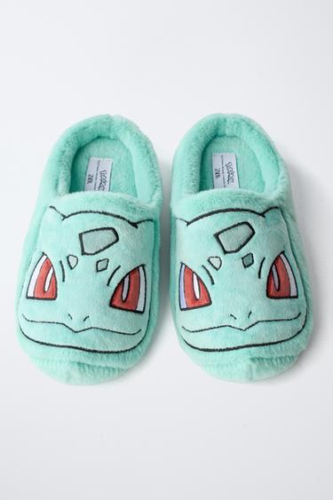 BULBASAUR POKÉMON ™ SLIPPERS - Green by Zara - Image 3