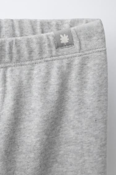 BASIC LEGGINGS WITH LABEL - Grey by Zara - Image 2