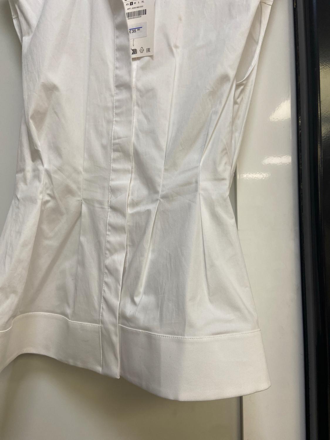 PLEATED SLEEVELESS SHIRT ZW COLLECTION - Image 2