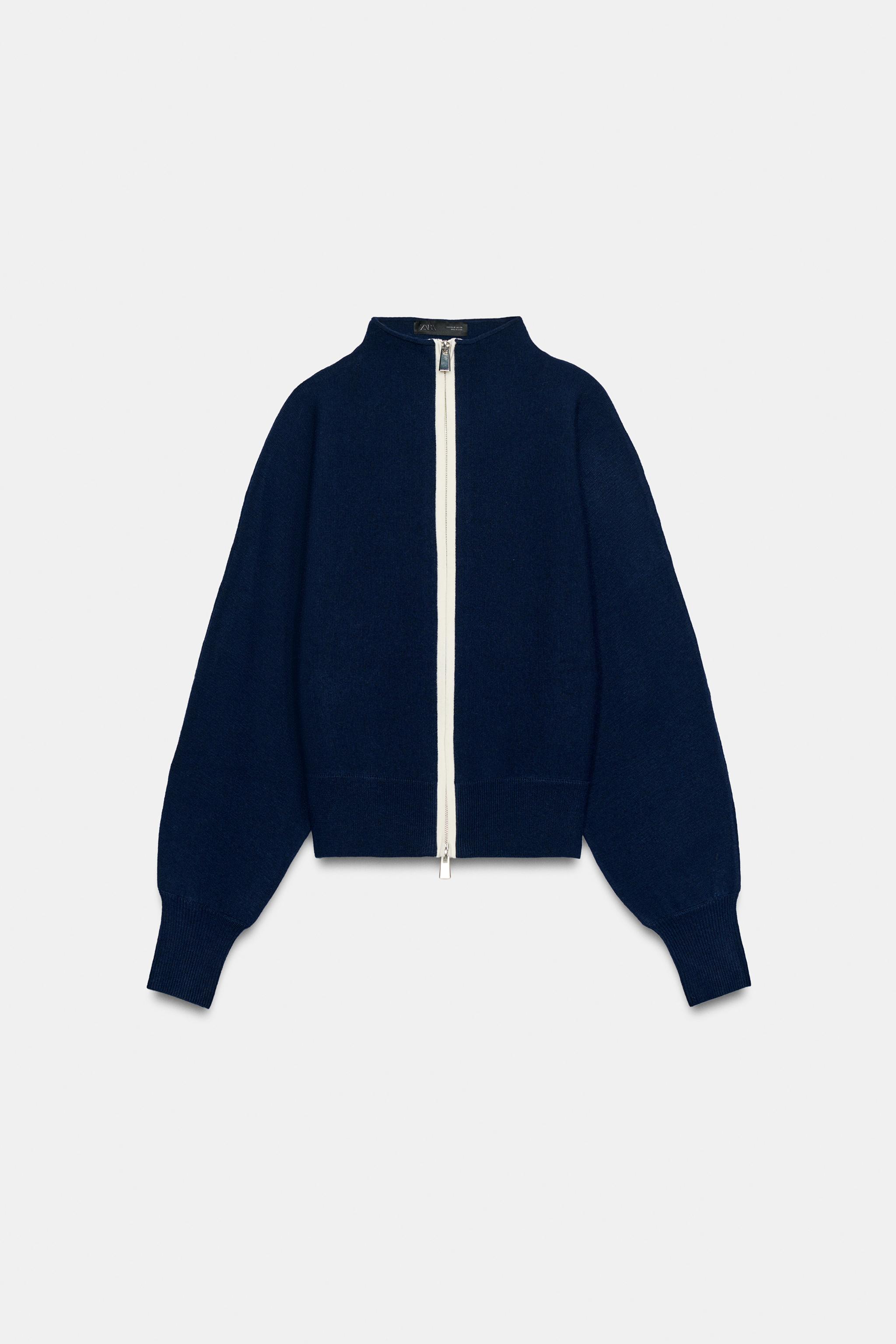 ZIP-UP CARDIGAN