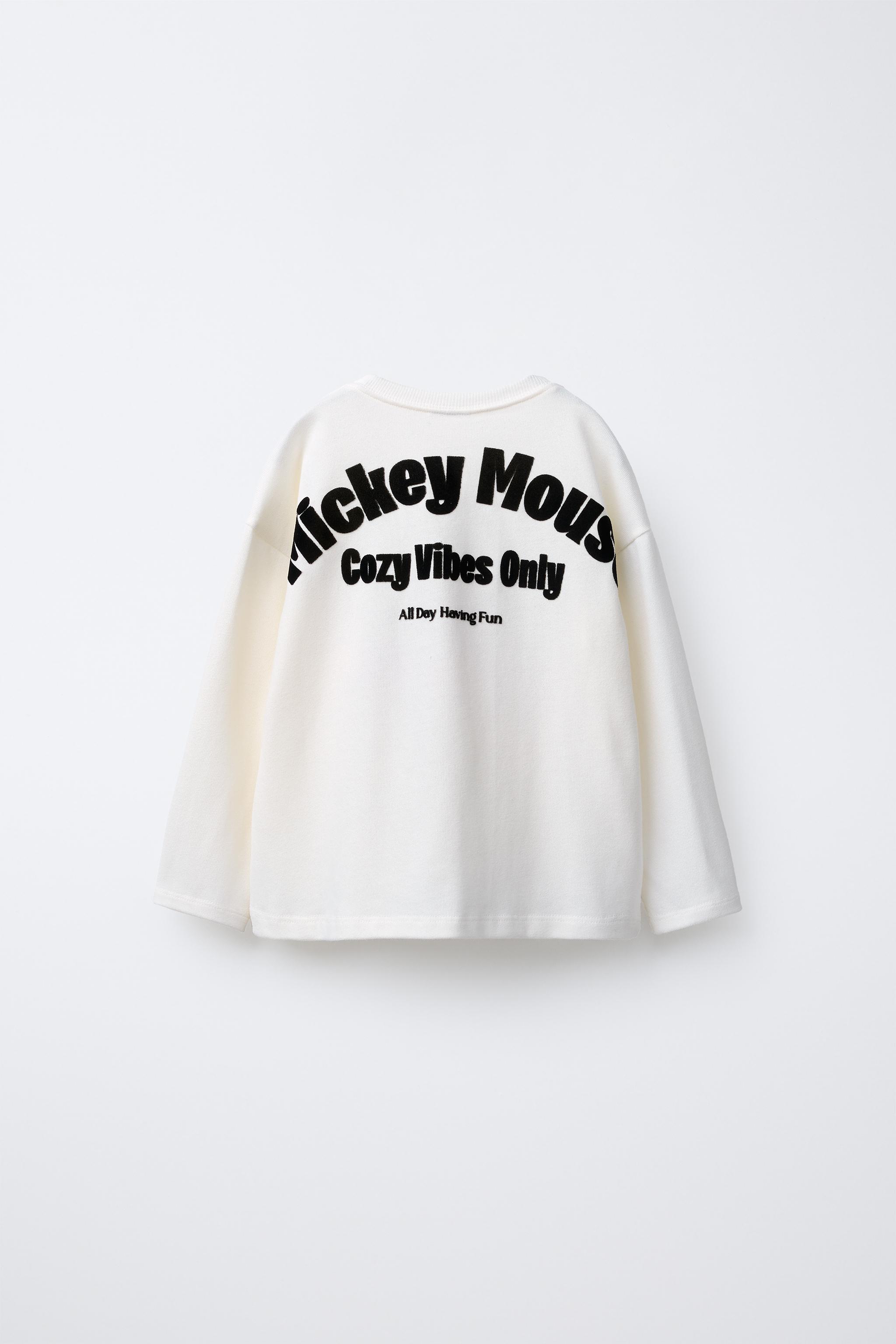 T-SHIRT MEDIUM WEIGHT BRODÉ MICKEY MOUSE © DISNEY