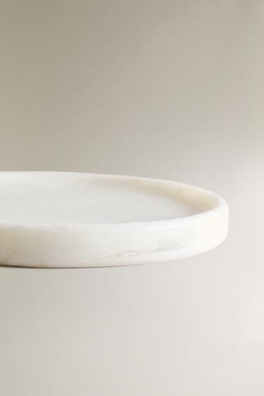 WHITE MARBLE BATHROOM SOAP DISH - White by Zara - Image 3