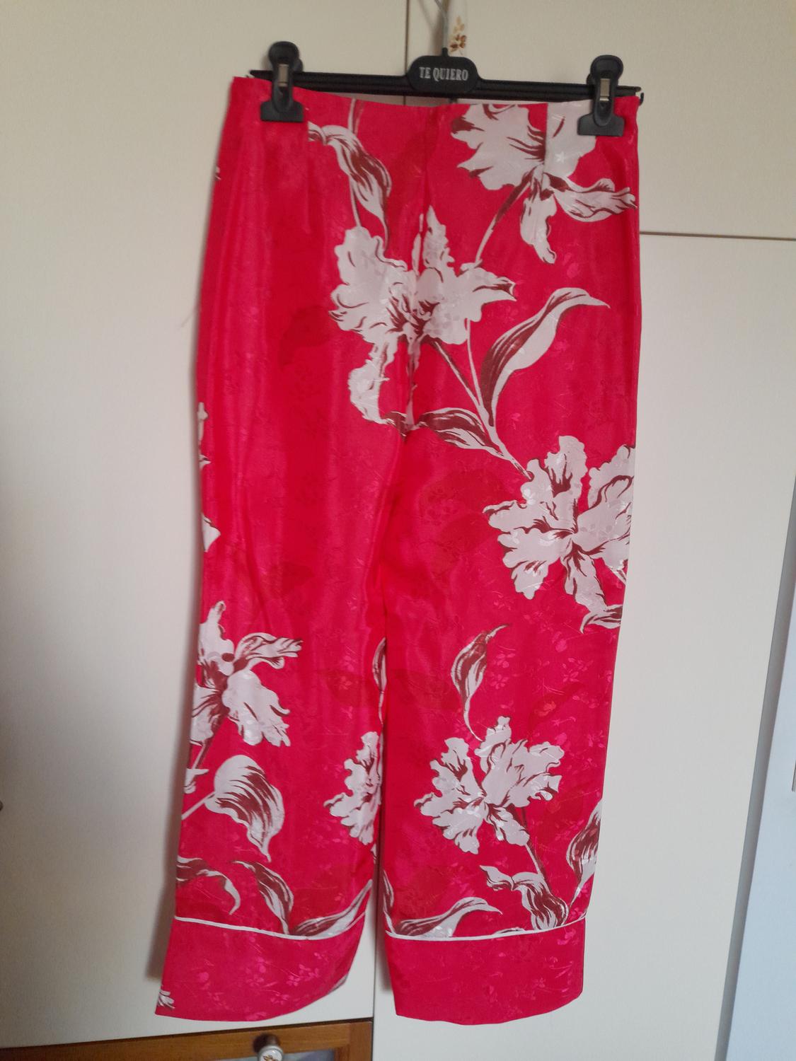PRINTED CROPPED TROUSERS - Image 2