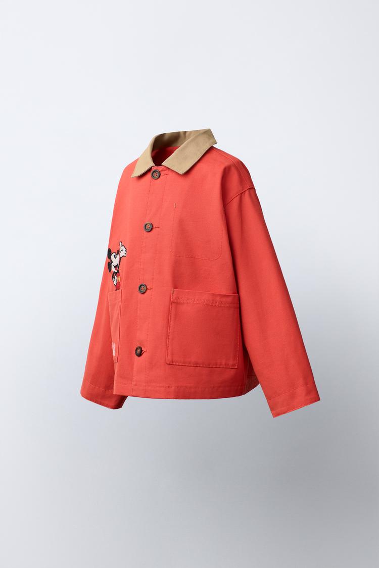 Chaqueta de lona con bordado de Mickey Mouse © Disney 2