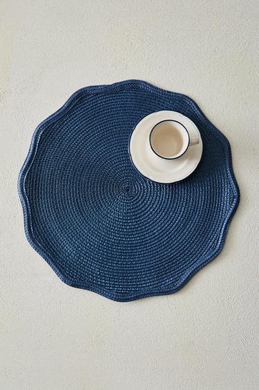 MANTEL INDIVIDUAL BLONDA (PACK DE 2) - Azul de Zara