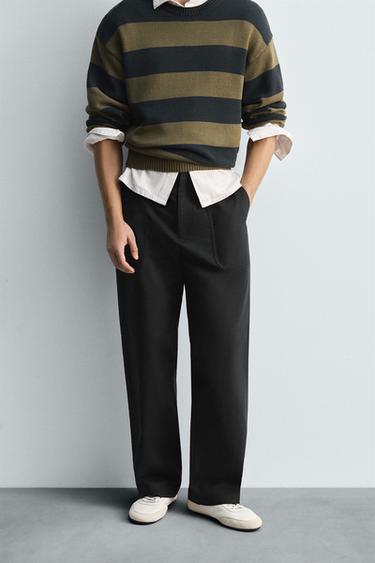 REGULAR FIT TROUSERS WITH POCKETS - Dark anthracite by Zara - Image 1