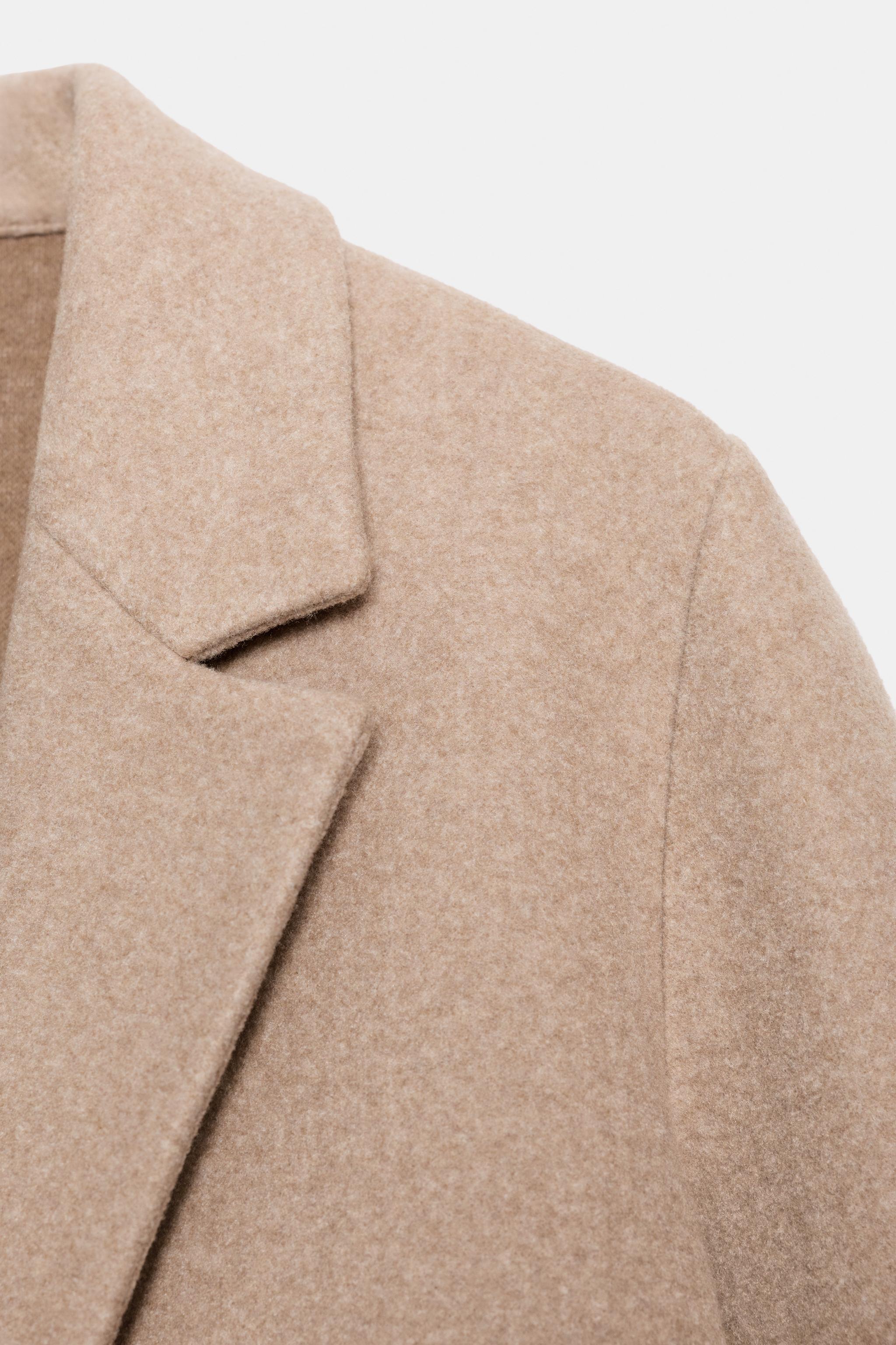 ソフトベーシックコート - ミディアムキャメル | ZARA Japan / 日本