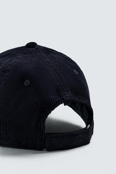 CORDUROY CAP - Blue by Zara - Image 7